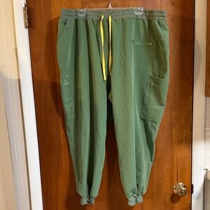 Green Scrub Pants